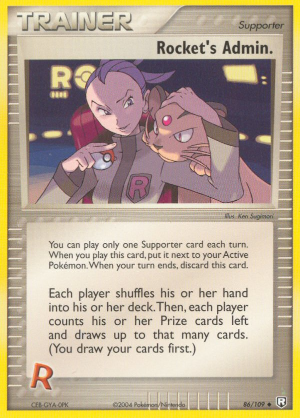 Rocket's Admin. (86/109) [EX: Team Rocket Returns] | Good Games Morley