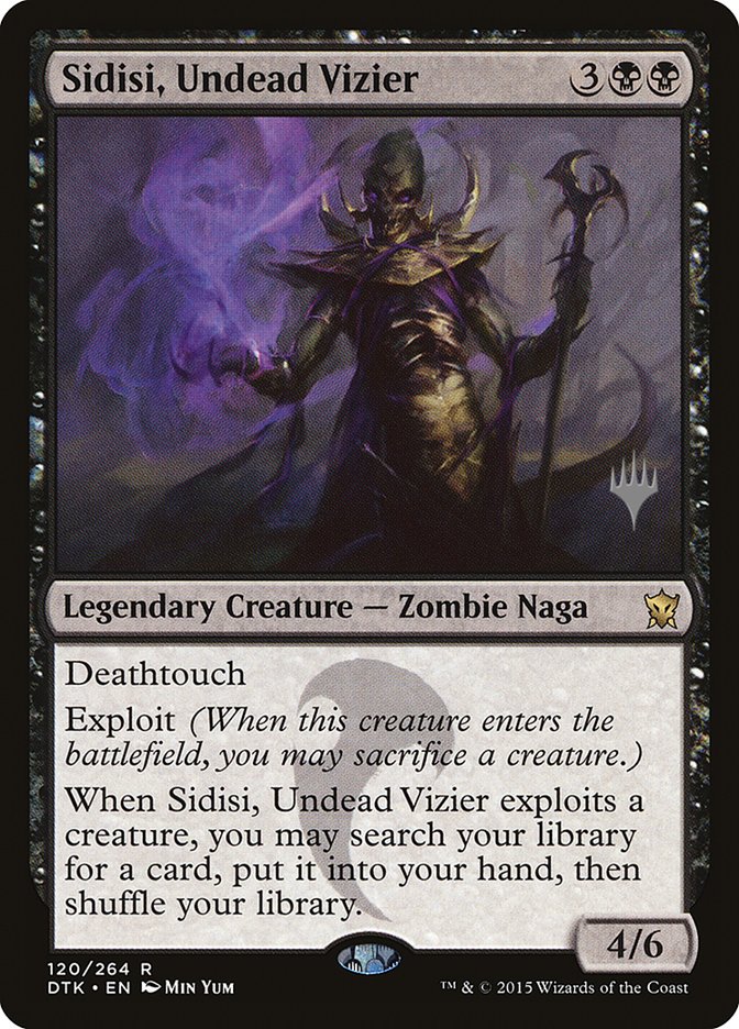 Sidisi, Undead Vizier (Promo Pack) [Dragons of Tarkir Promos] | Good Games Morley