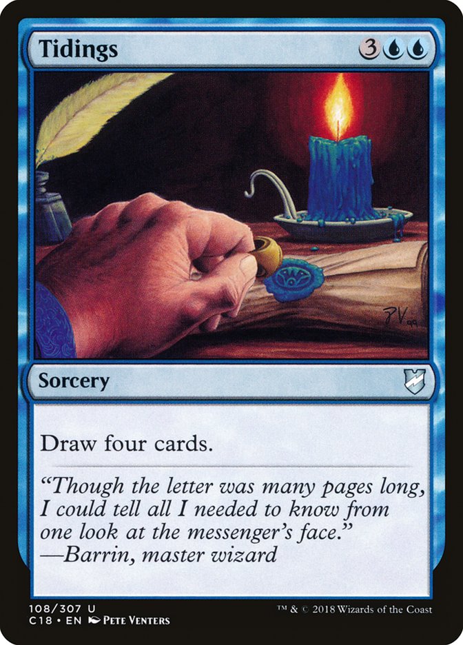 Tidings [Commander 2018] | Good Games Morley