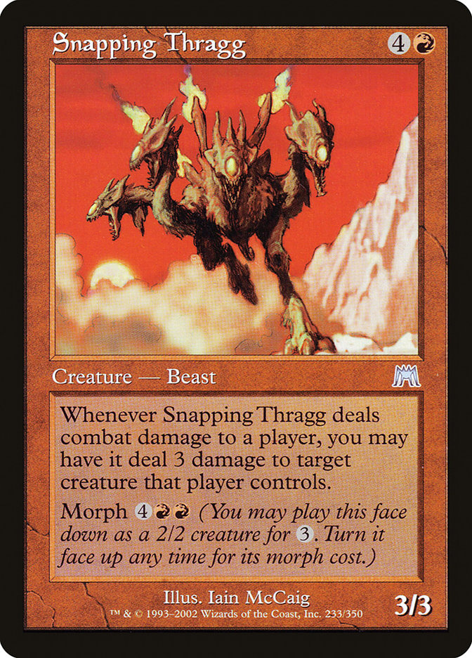 Snapping Thragg [Onslaught] | Good Games Morley
