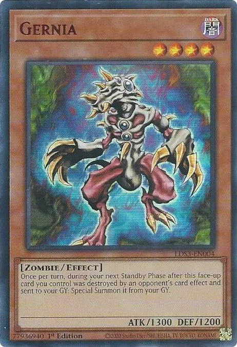 Gernia (Red) [LDS3-EN004] Ultra Rare | Good Games Morley