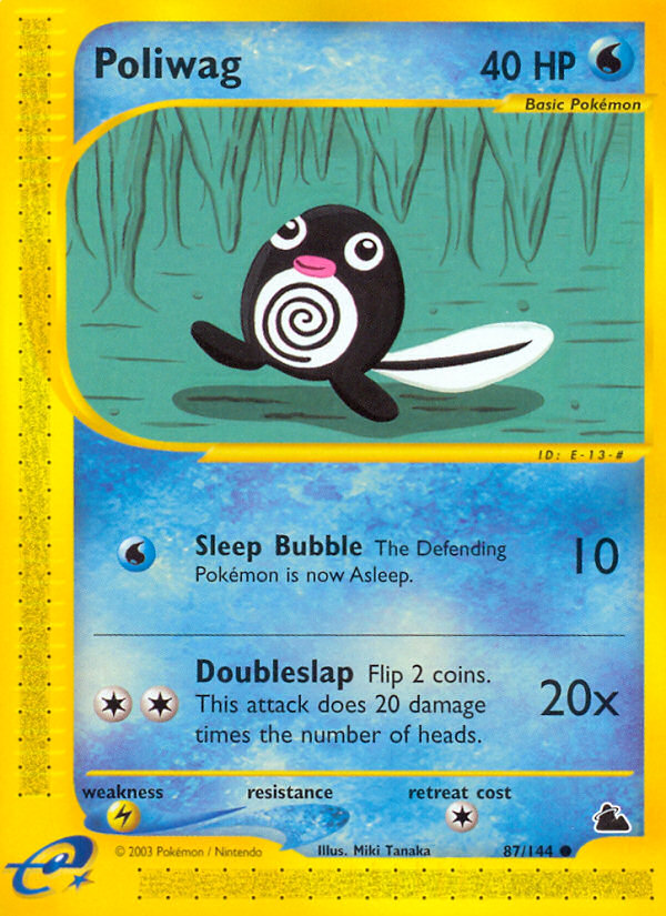 Poliwag (87/144) [Skyridge] | Good Games Morley