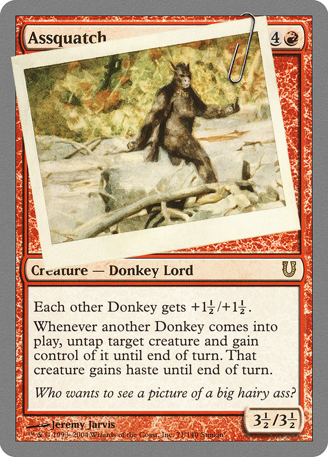 Assquatch [Unhinged] | Good Games Morley