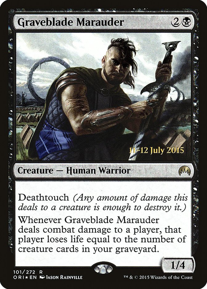 Graveblade Marauder [Magic Origins Prerelease Promos] | Good Games Morley