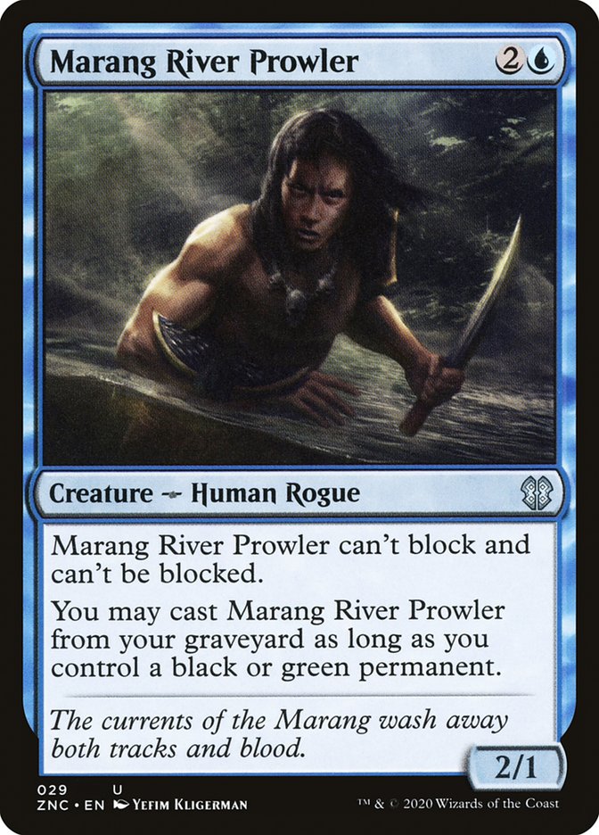 Marang River Prowler [Zendikar Rising Commander] | Good Games Morley