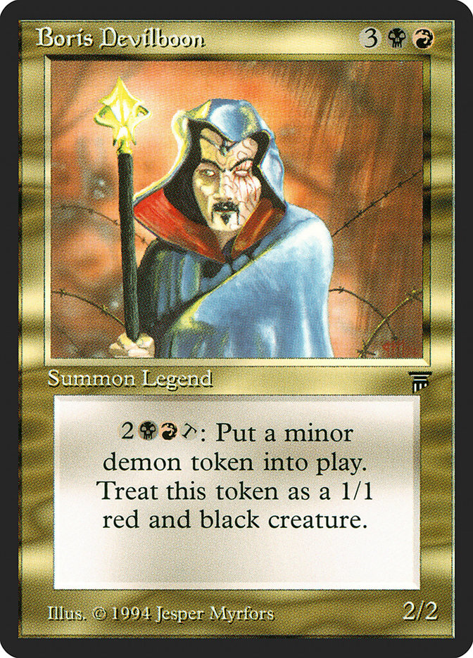 Boris Devilboon [Legends] | Good Games Morley