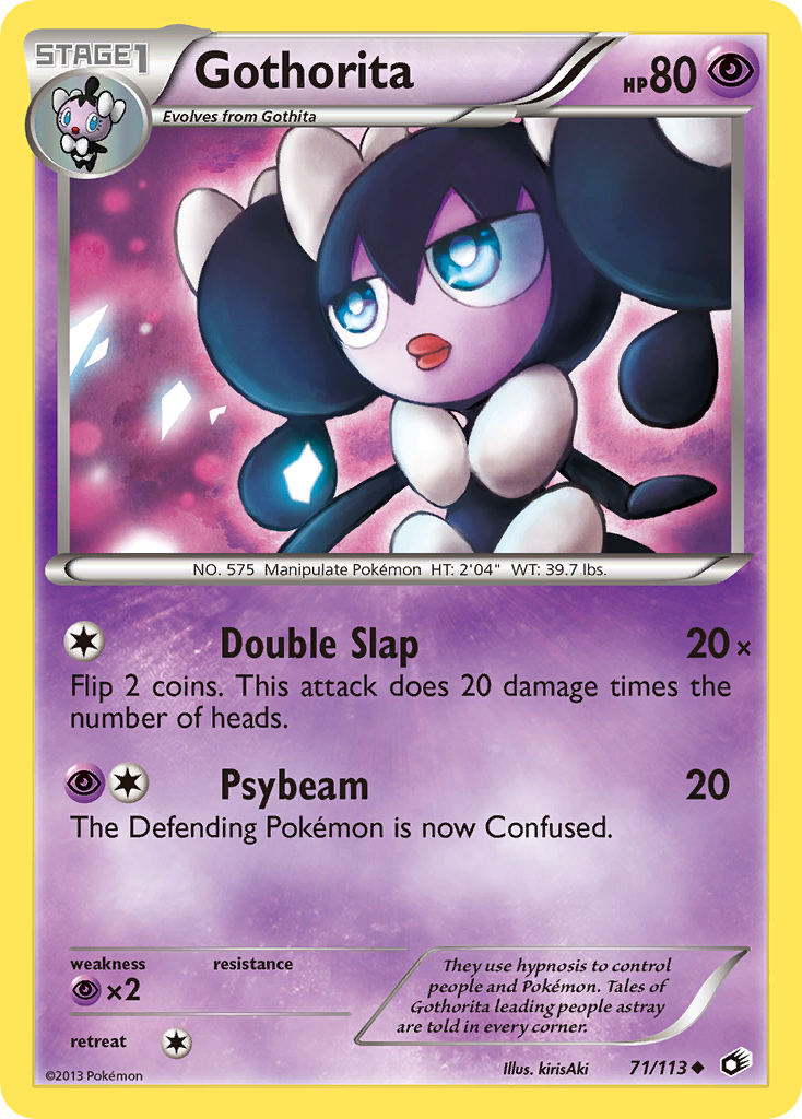 Gothorita (71/113) [Black & White: Legendary Treasures] | Good Games Morley