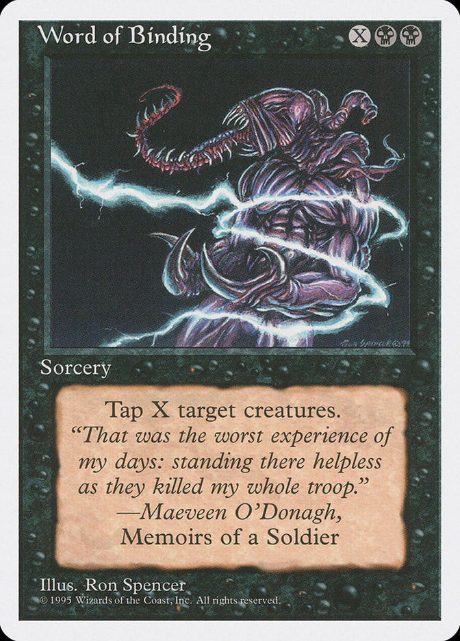 Word of Binding [Fourth Edition] | Good Games Morley