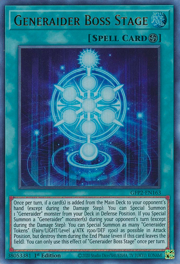 Generaider Boss Stage [GFP2-EN163] Ultra Rare | Good Games Morley