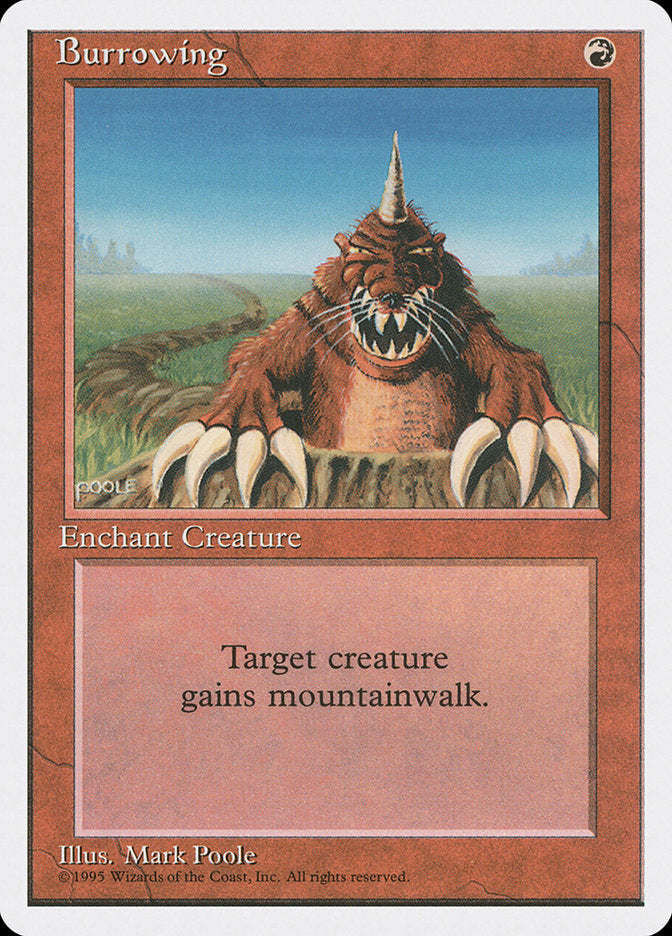 Burrowing [Fourth Edition] | Good Games Morley