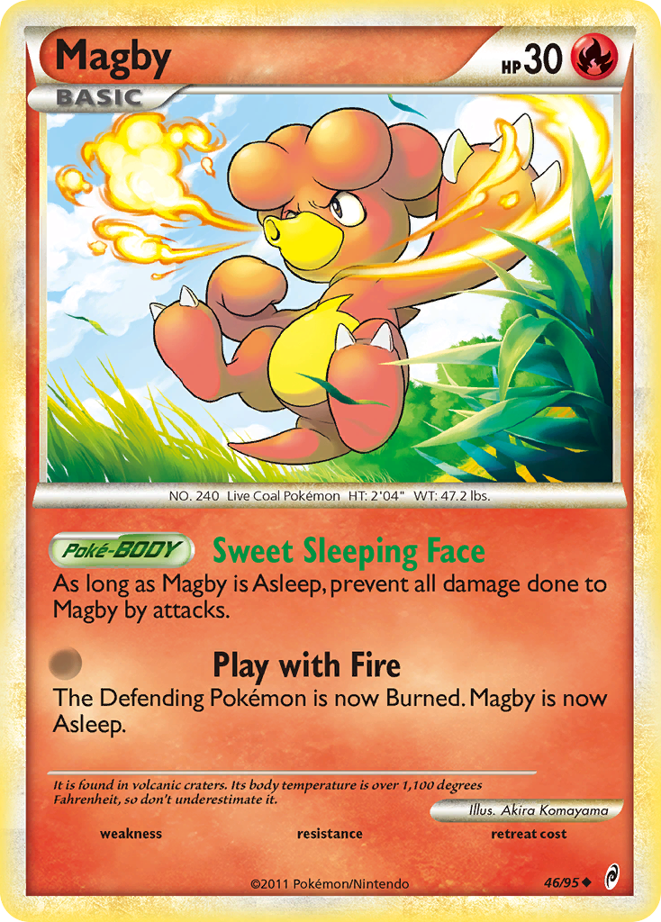 Magby (46/95) [HeartGold & SoulSilver: Call of Legends] | Good Games Morley