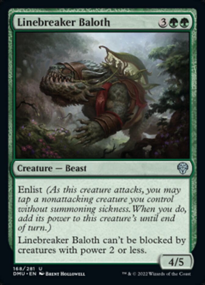 Linebreaker Baloth [Dominaria United] | Good Games Morley