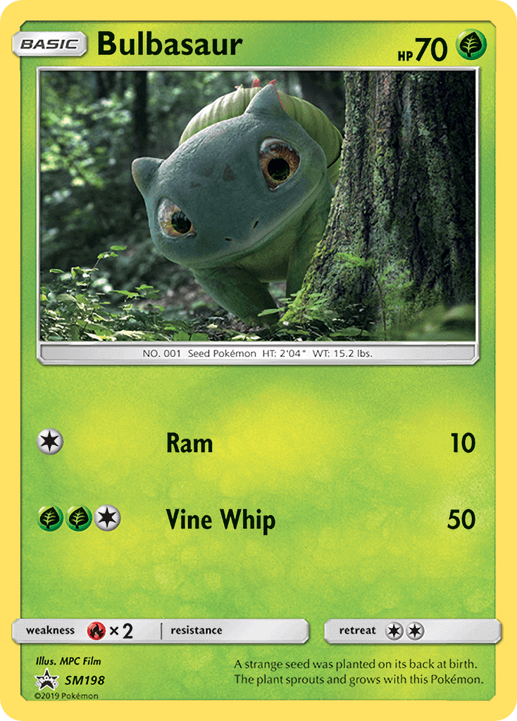 Bulbasaur (SM198) [Sun & Moon: Black Star Promos] | Good Games Morley