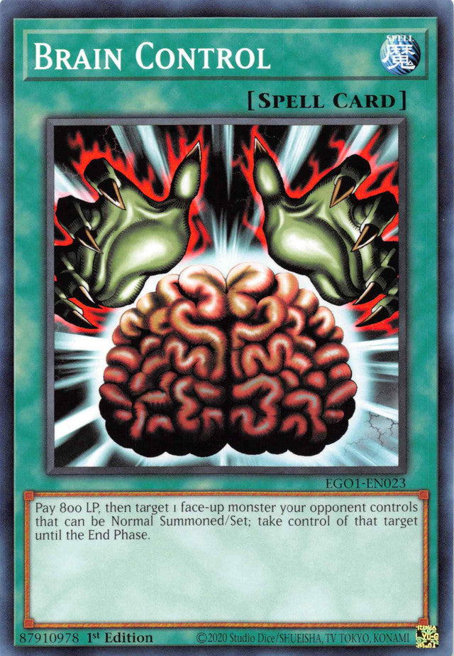 Brain Control [EGO1-EN023] Common | Good Games Morley