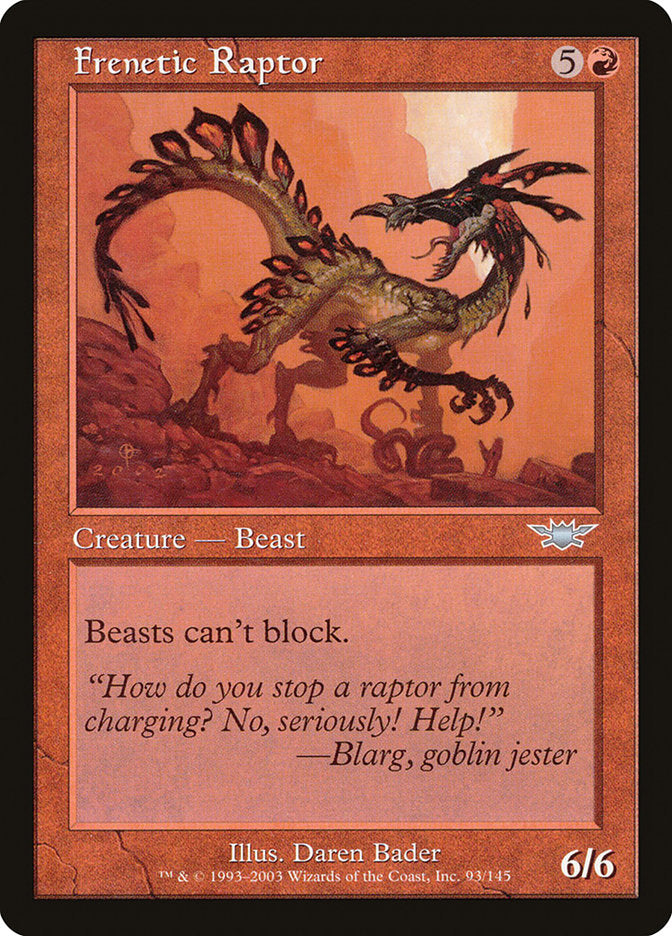 Frenetic Raptor [Legions] | Good Games Morley