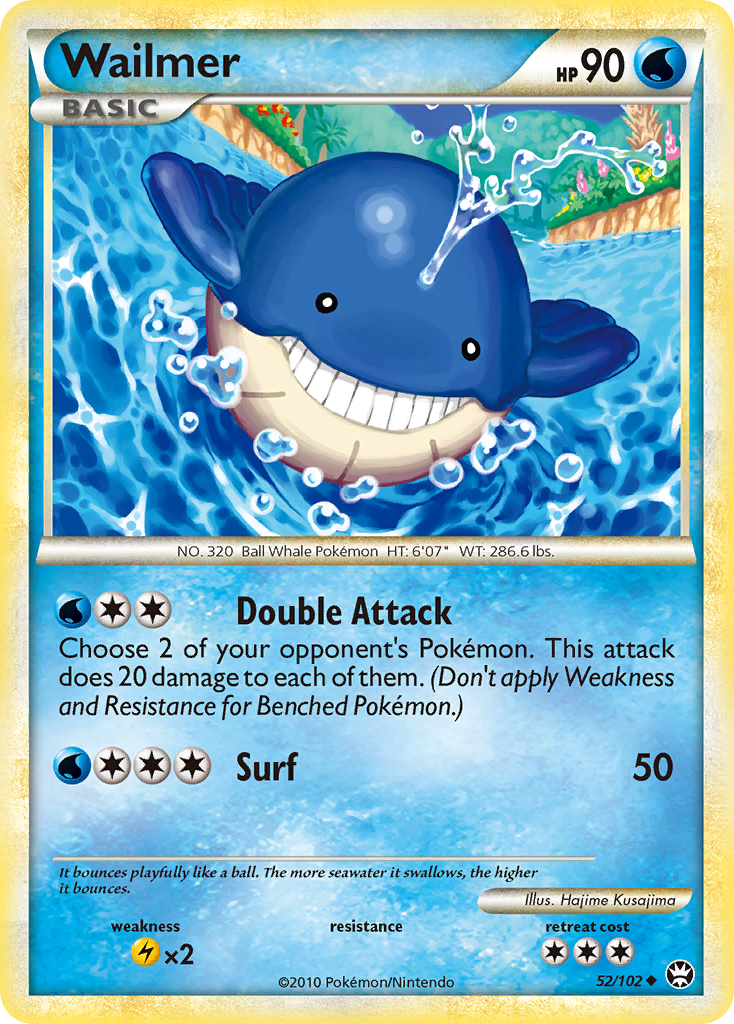 Wailmer (52/102) [HeartGold & SoulSilver: Triumphant] | Good Games Morley