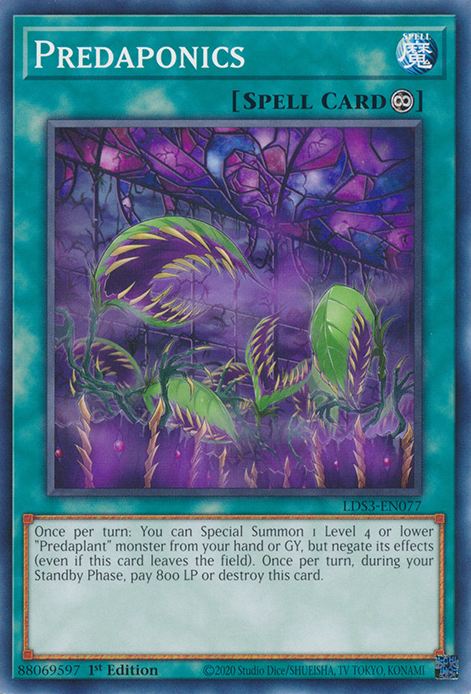 Predaponics [LDS3-EN077] Common | Good Games Morley