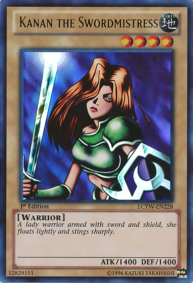 Kanan the Swordmistress [LCYW-EN228] Ultra Rare | Good Games Morley