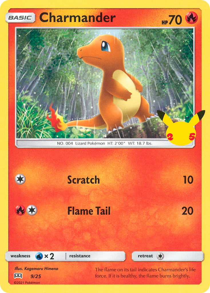 Charmander (9/25) [McDonald's 25th Anniversary] | Good Games Morley