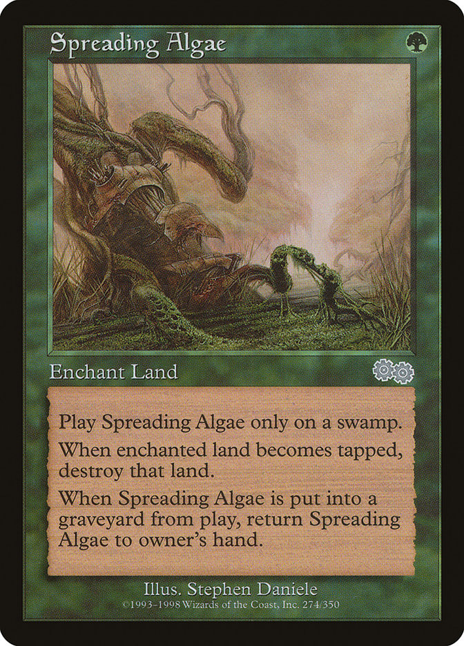 Spreading Algae [Urza's Saga] | Good Games Morley