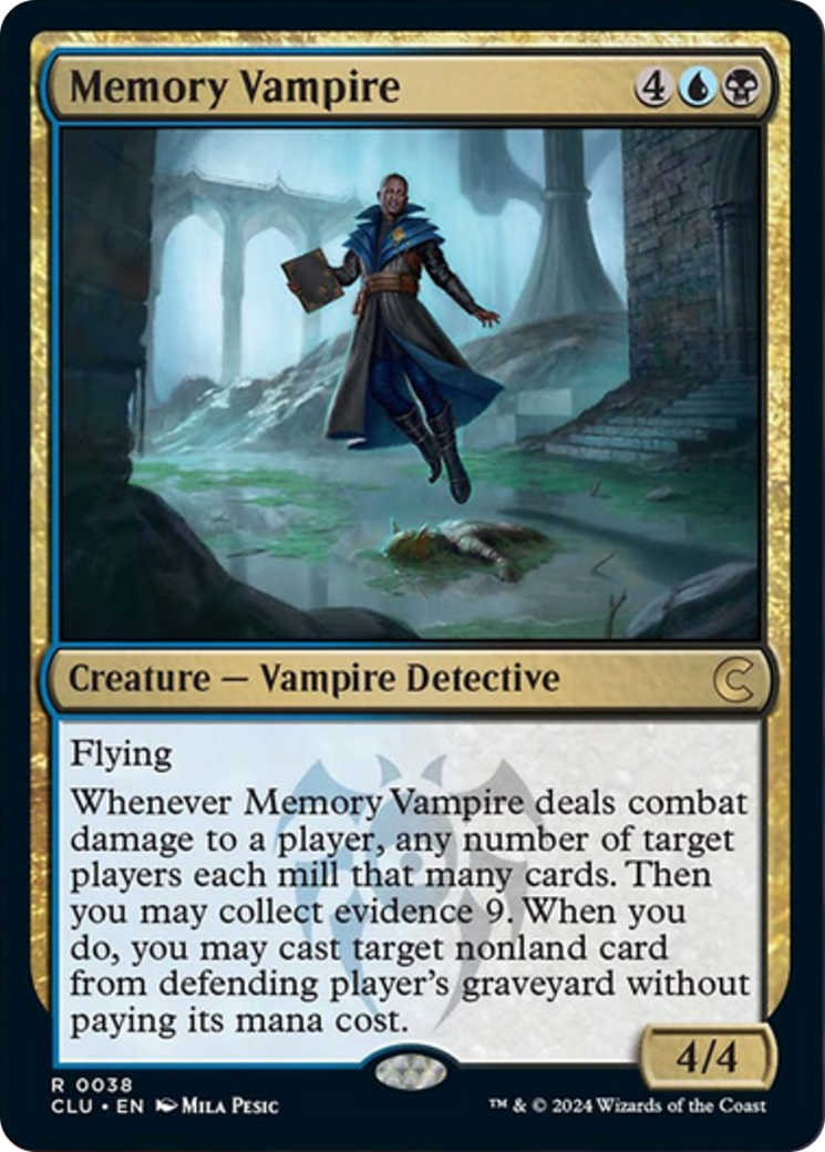 Memory Vampire [Ravnica: Clue Edition] | Good Games Morley