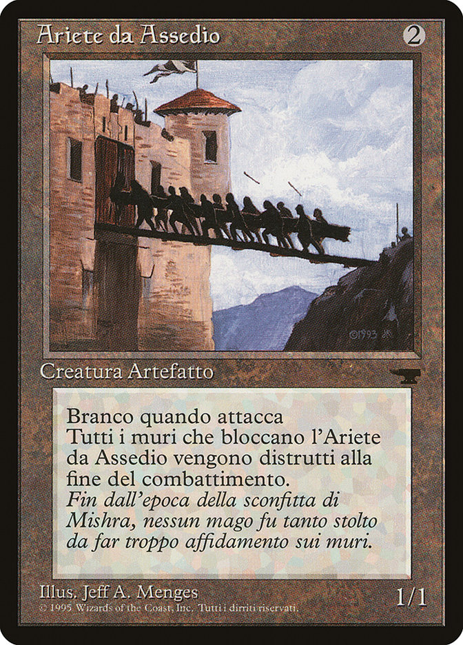 Battering Ram (Italian) - "Ariete da Assedio" [Rinascimento] | Good Games Morley