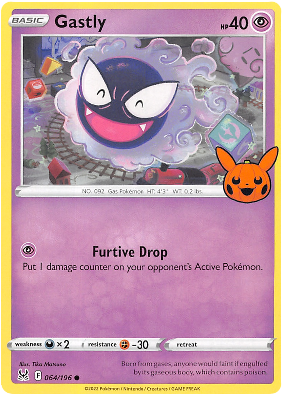 Gastly (064/196) [Trick or Trade 2023] | Good Games Morley