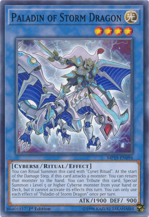 Paladin of Storm Dragon [MP19-EN096] Common | Good Games Morley