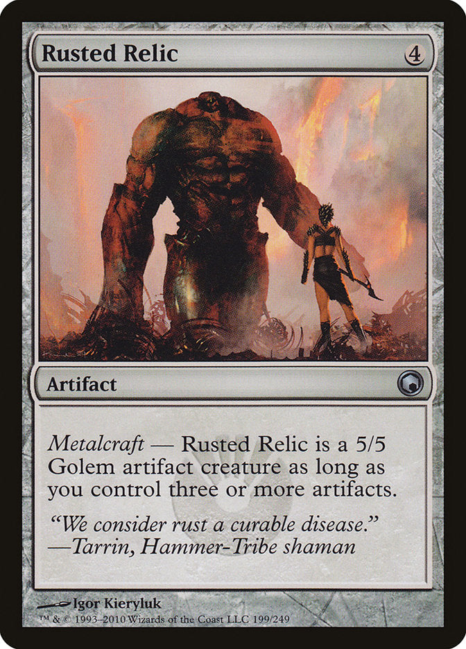 Rusted Relic [Scars of Mirrodin] | Good Games Morley