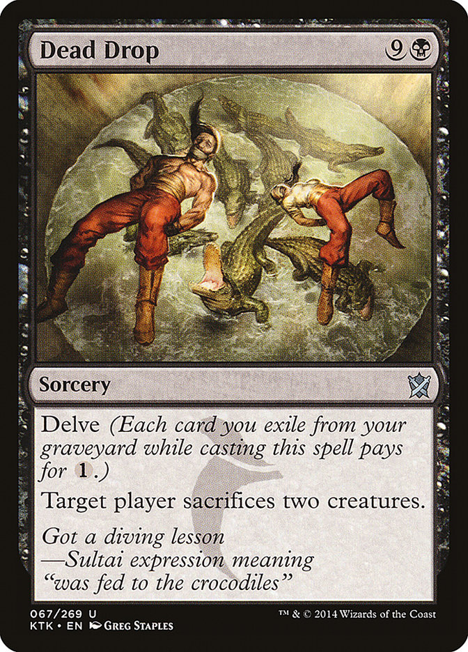 Dead Drop [Khans of Tarkir] | Good Games Morley