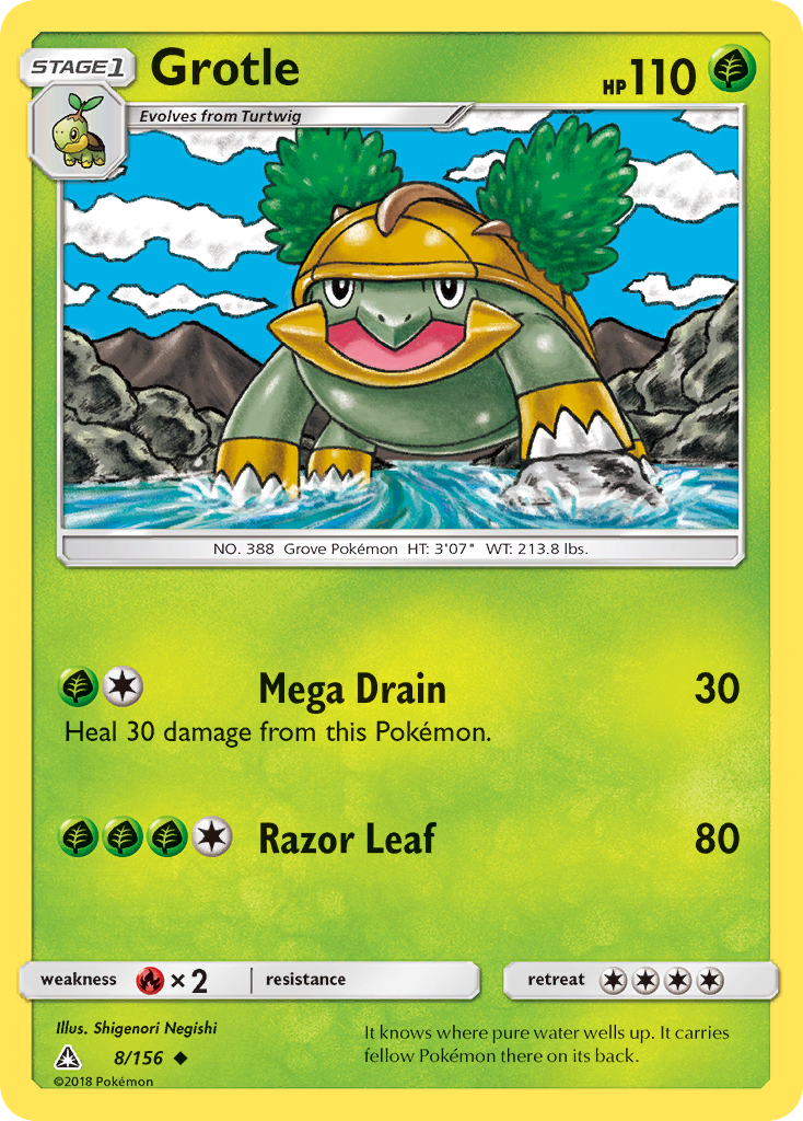 Grotle (8/156) [Sun & Moon: Ultra Prism] | Good Games Morley