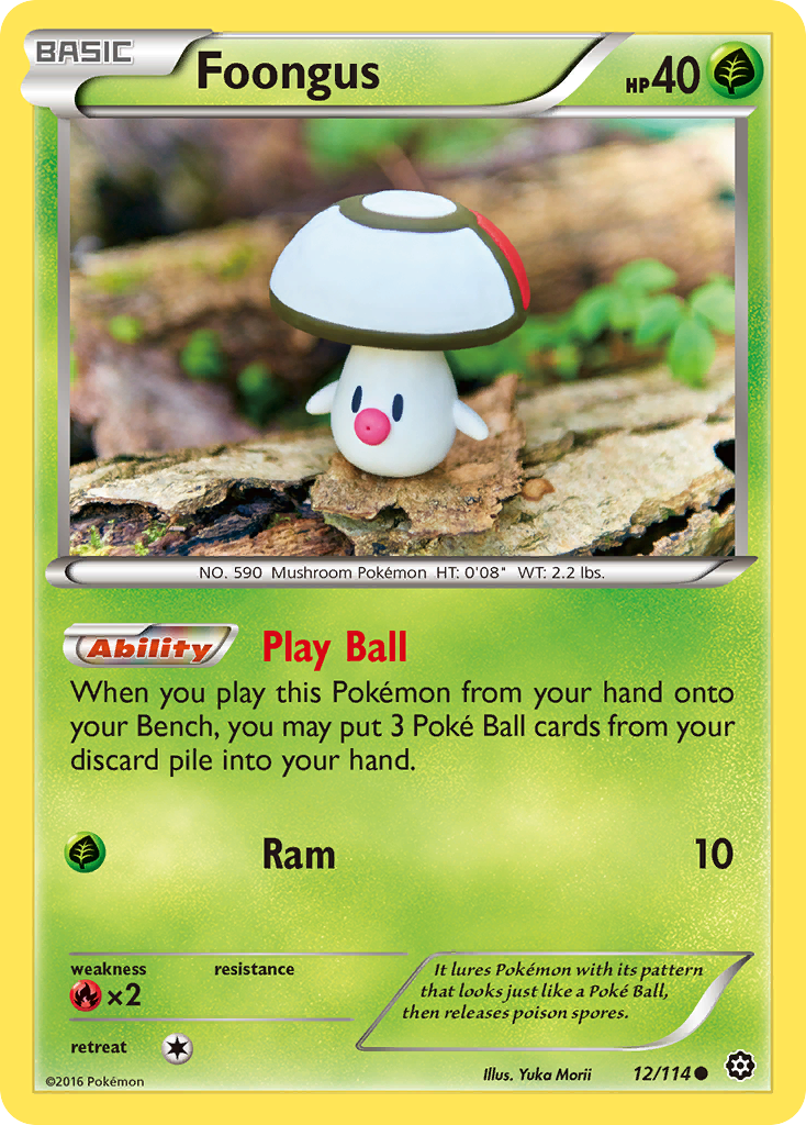Foongus (12/114) [XY: Steam Siege] | Good Games Morley