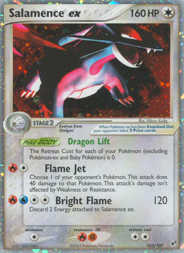 Salamence ex (103/107) [EX: Deoxys] | Good Games Morley