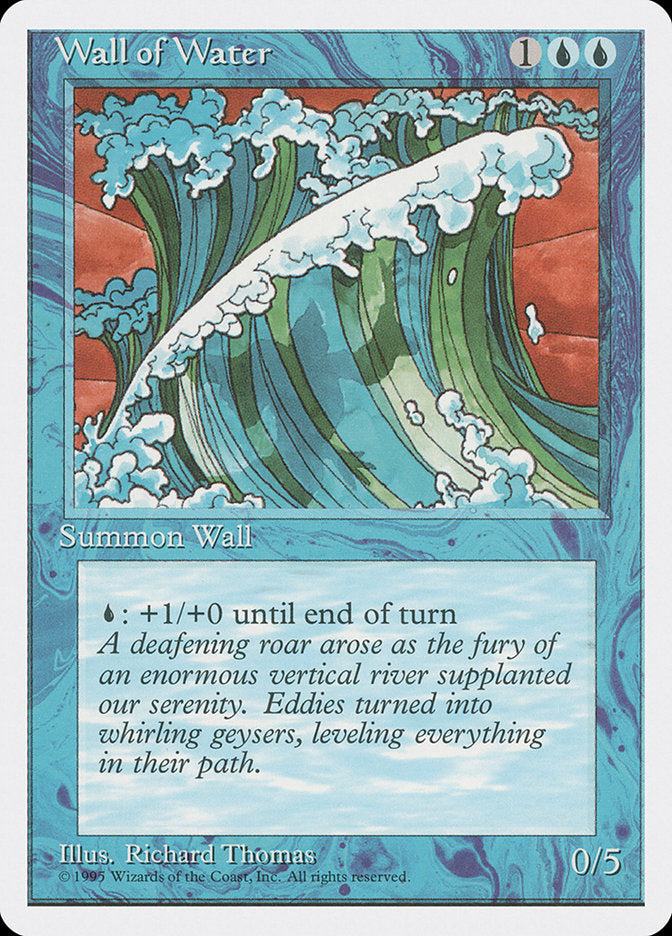 Wall of Water [Fourth Edition] | Good Games Morley