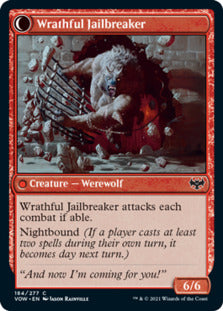 Weary Prisoner // Wrathful Jailbreaker [Innistrad: Crimson Vow] | Good Games Morley