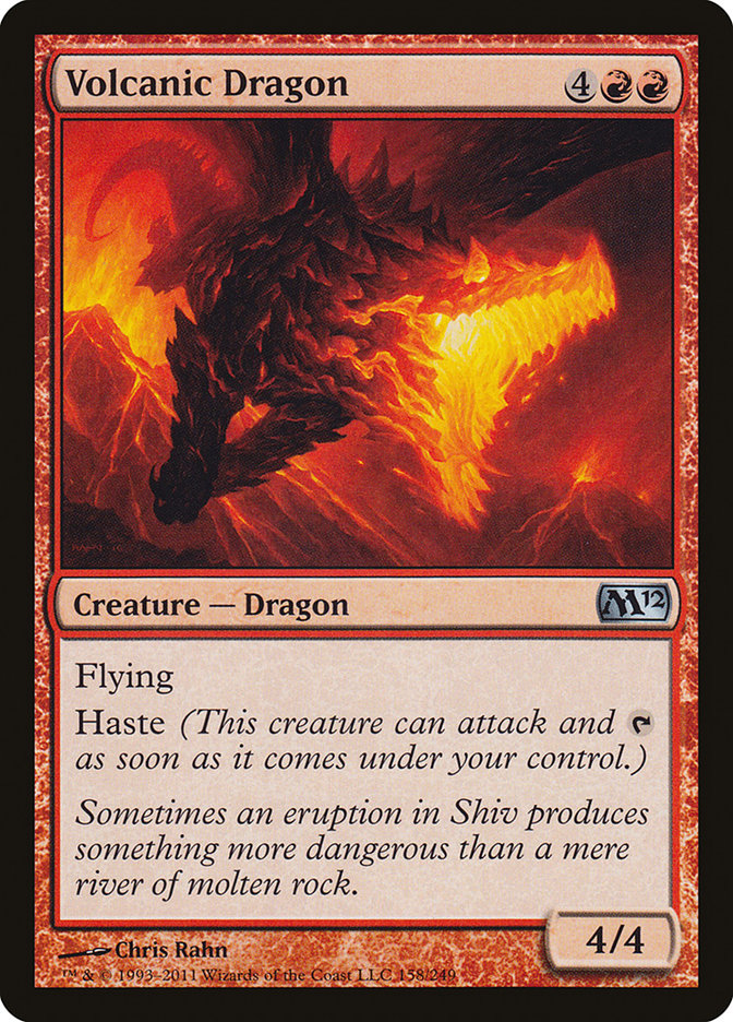 Volcanic Dragon [Magic 2012] | Good Games Morley