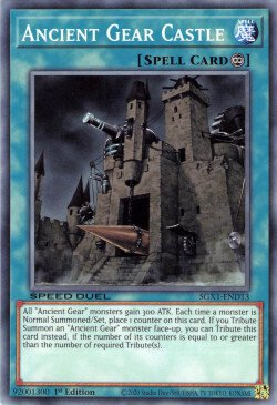 Ancient Gear Castle [SGX1-END13] Common | Good Games Morley