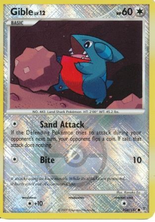 Gible (106/147) (Championship Promo) [Platinum: Supreme Victors] | Good Games Morley