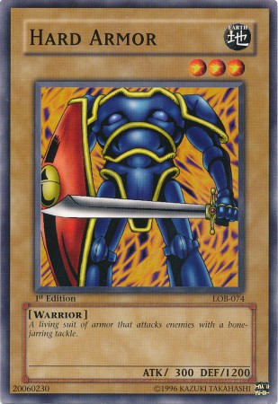 Hard Armor [LOB-074] Common | Good Games Morley
