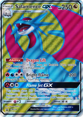 Salamence GX (SM139) (Jumbo Card) [Sun & Moon: Black Star Promos] | Good Games Morley