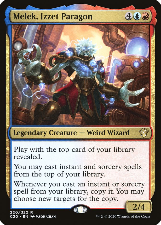 Melek, Izzet Paragon [Commander 2020] | Good Games Morley