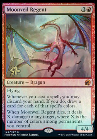 Moonveil Regent [Innistrad: Midnight Hunt Prerelease Promos] | Good Games Morley