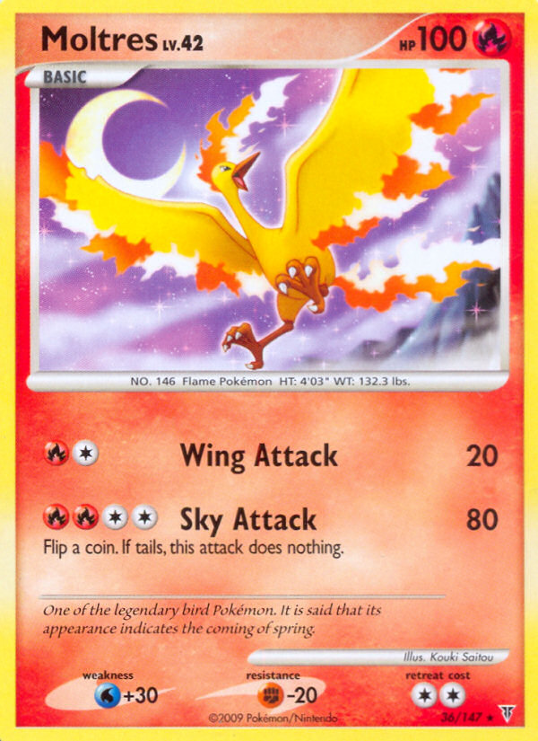 Moltres (36/147) [Platinum: Supreme Victors] | Good Games Morley
