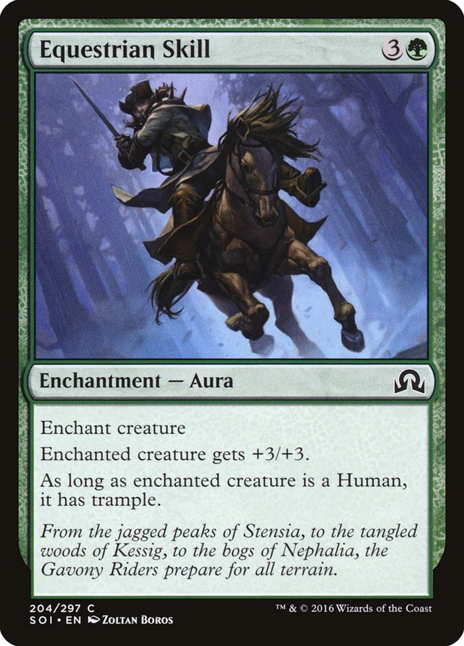 Equestrian Skill [Shadows over Innistrad] | Good Games Morley