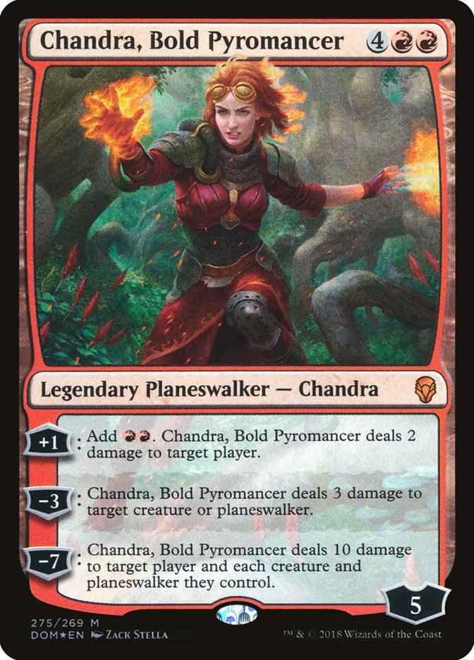 Chandra, Bold Pyromancer [Dominaria] | Good Games Morley