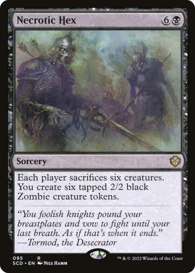 Necrotic Hex [Starter Commander Decks] | Good Games Morley