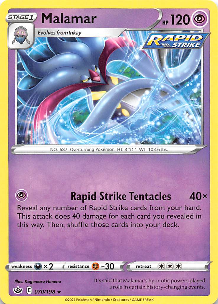 Malamar (070/198) [Sword & Shield: Chilling Reign] | Good Games Morley