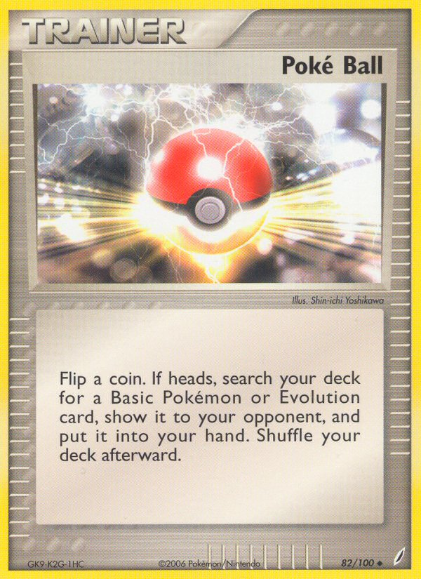 Poke Ball (82/100) [EX: Crystal Guardians] | Good Games Morley