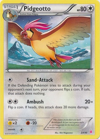 Pidgeotto (23/30) [XY: Trainer Kit 1 - Wigglytuff] | Good Games Morley
