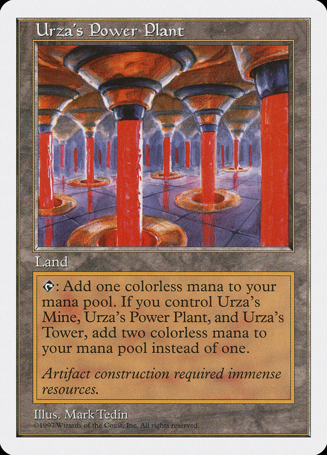 Urza's Power Plant [Fifth Edition] | Good Games Morley